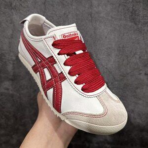 Women's Onitsuka Tiger red white❤️ sneakers by ASICS❤️❤️❤️
